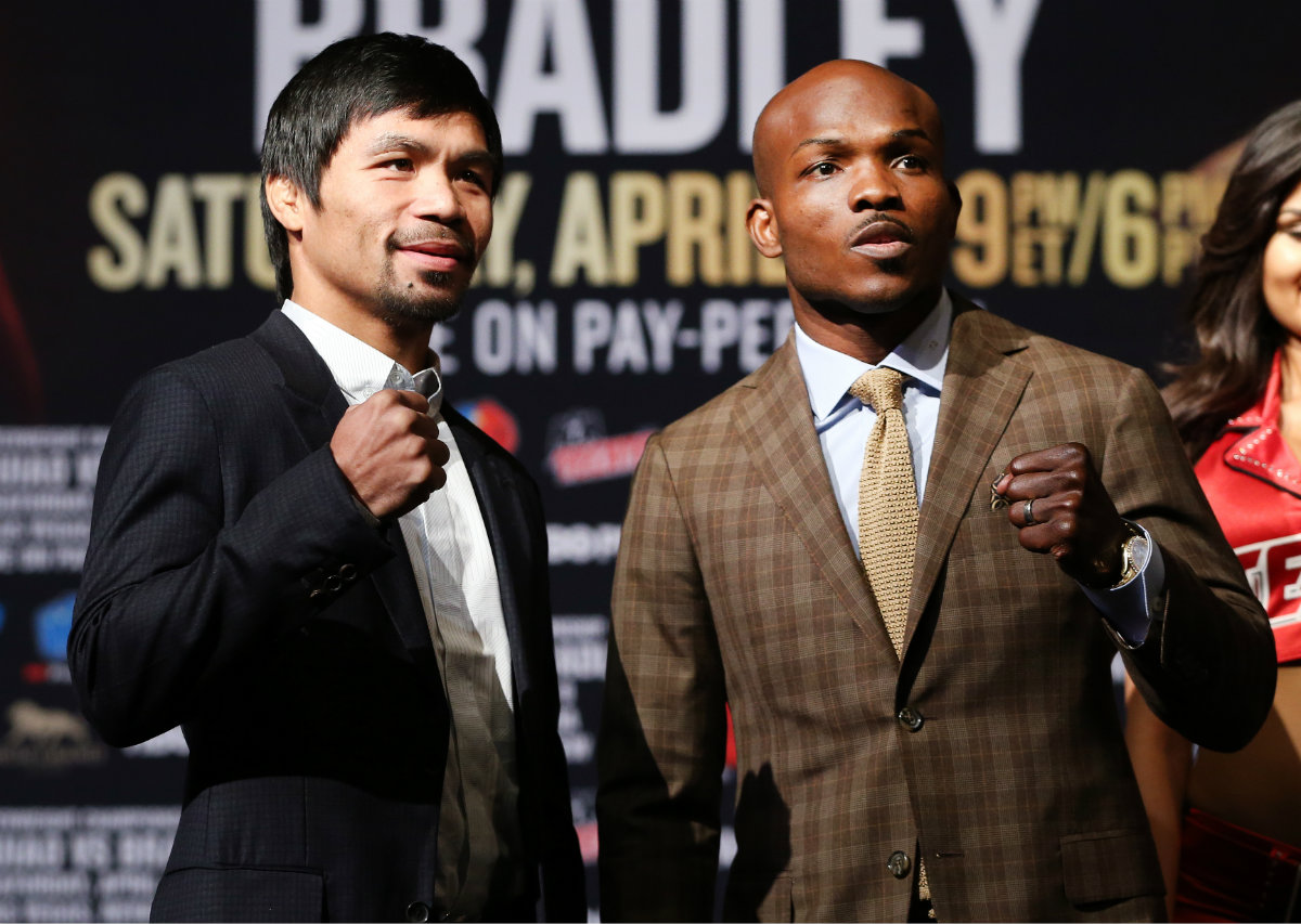 Pacquiao y Bradley