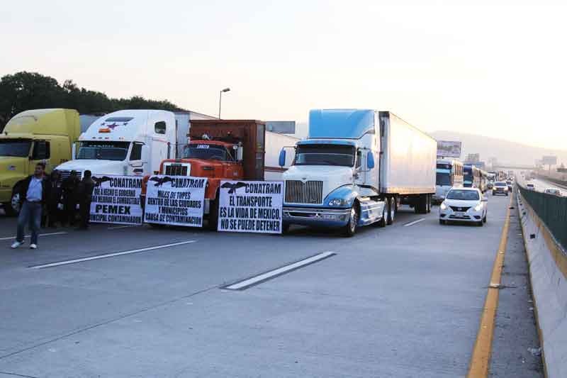 El autotransporte de carga tiene restricciones para circular