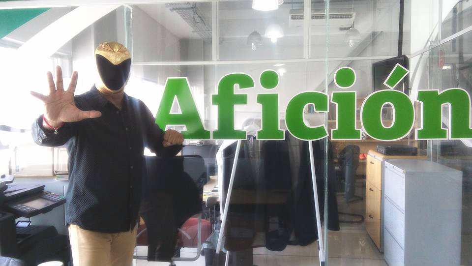 Tinieblas Jr, luchador y fundador de FULL