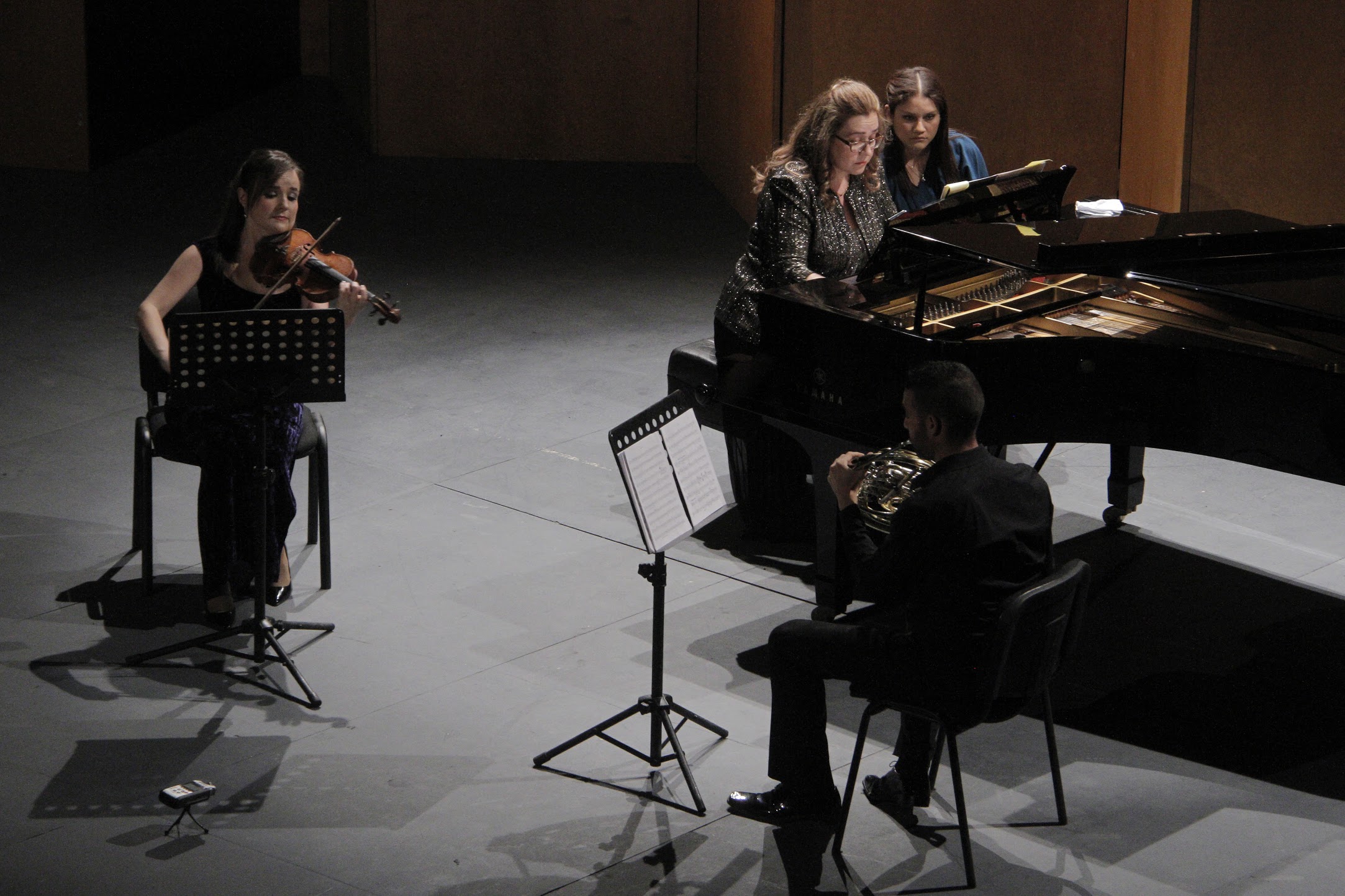 El Teatro Isauro Martínez presentó el Ensamble Classic Art, formado por 4 músicos de la Camerata de Coahuila.