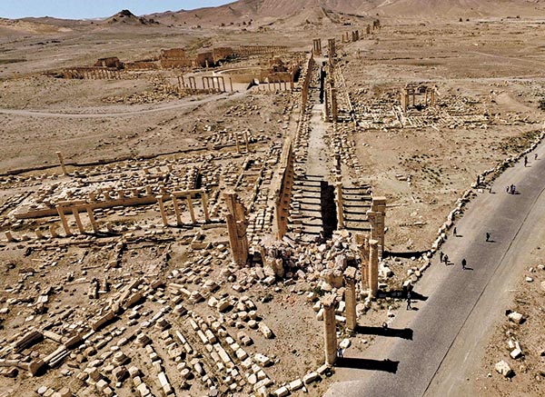 El grupo Estado Islámico ocupó el oasis en mayo de 2015.