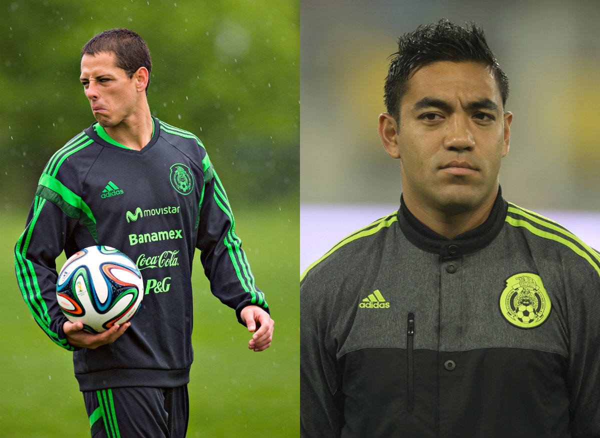 Javier Hernández y Marco Fabián
