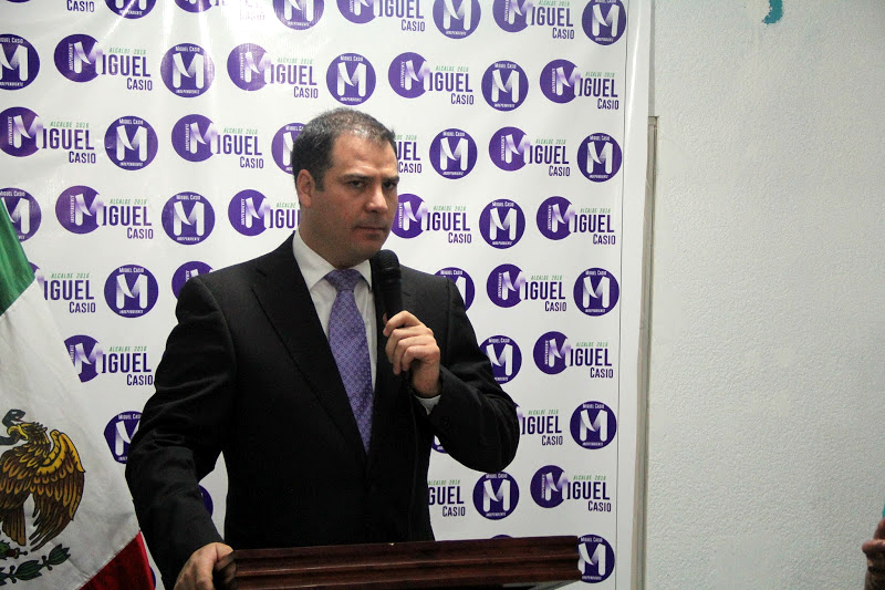 Miguel Casio Piña aspira a ser candidato independiente por la alcaldía de Durango.