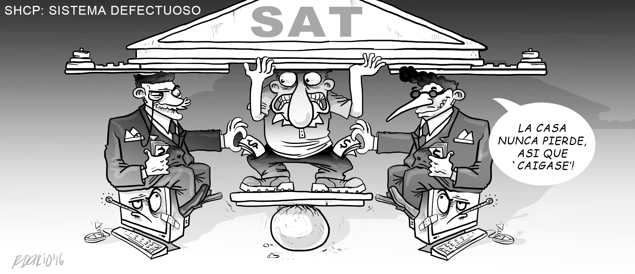 SHCP: SISTEMA DEFECTUOSO