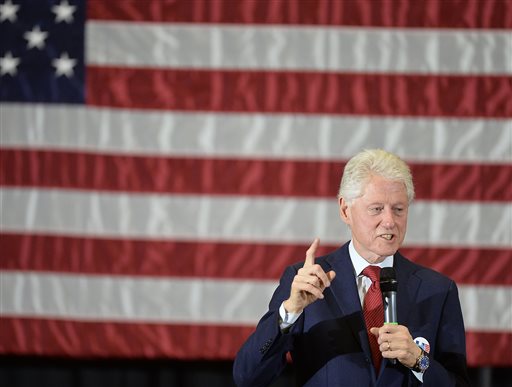 Bill Clinton, que apoya a su mujer Hillary en su actual campaña hacia la Casa Blanca, tiene una buena relación con Donald Trump