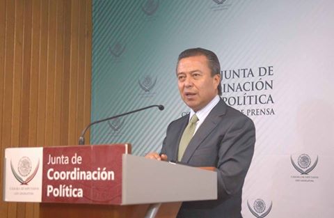 César Camacho Quiroz, presidente de la Junta de Coordinación Política de la Cámara de Diputados.
