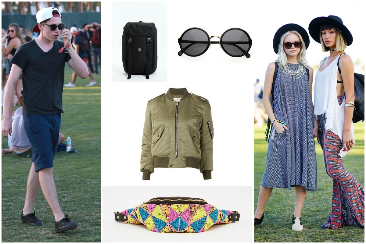Para ir a Coachella no sólo necesitas un buen outfit, sino algo con qué cubrirte del sol y el frío del desierto de Indio, California. 