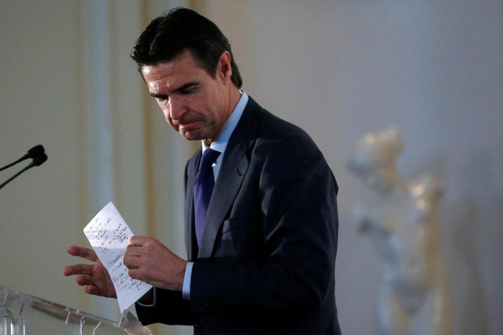 El ministro de Industria de España, José Manuel Soria. 