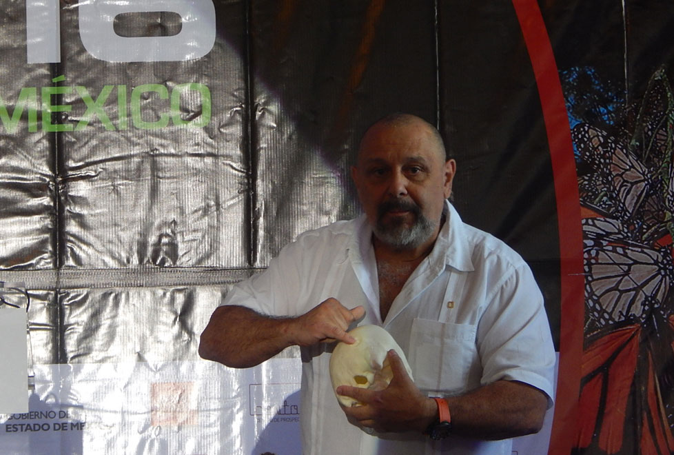 El arqueólogo Guillermo de Anda.
