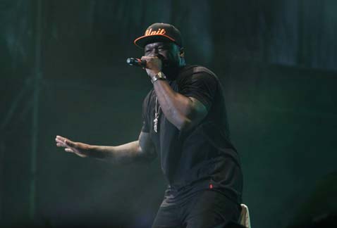 50 Cent fue de los más esperados la noche del viernes.