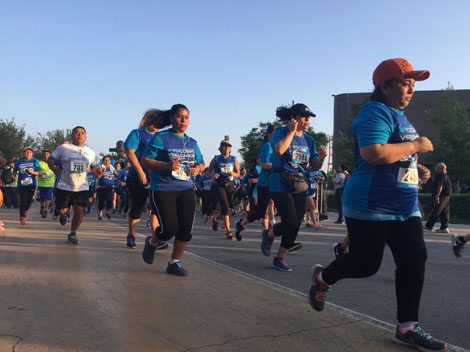 'Un minuto contra el cáncer' tuvo lugar en el Parque Fundidora.
