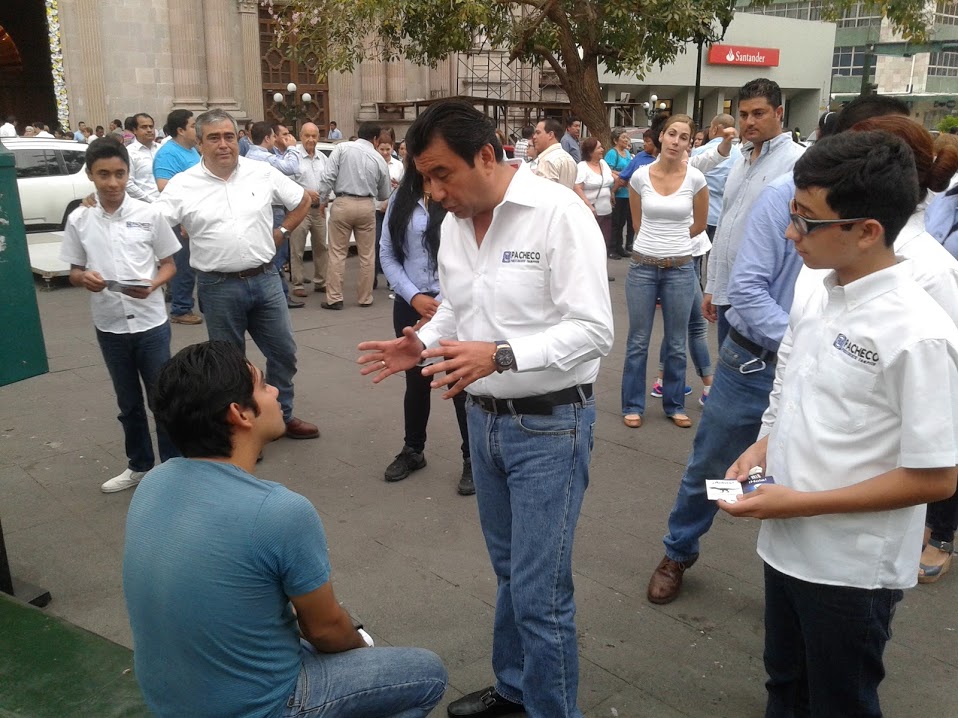 German Pacheco, candidato del PAN por la alcaldía de Tampico.