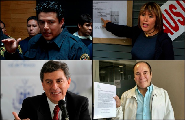 Ismael Figueroa Flores, Lorena Osornio Elizondo, Gerardo Cleto López Becerra y Fernando Hiram Zurita Jiménez son algunos de los candidatos independien