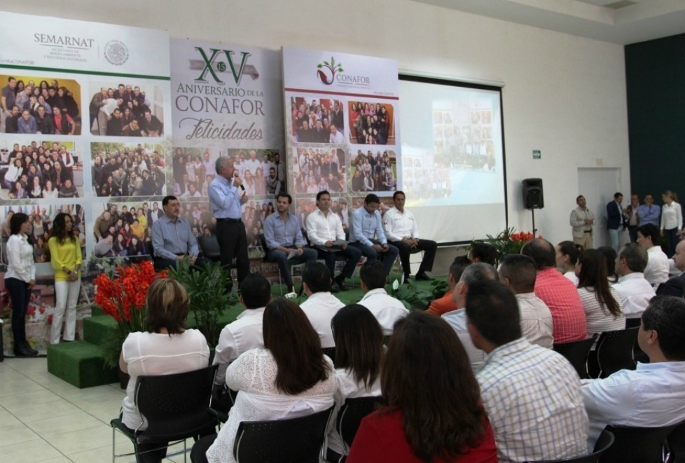 La celebración fue encabezada por Rafael Pacchiano Alamán, titular de la SEMARNAT. 