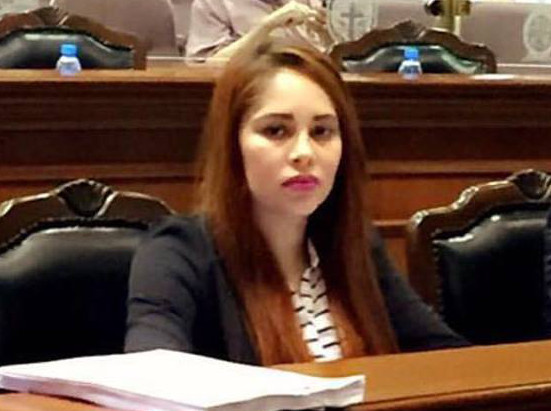 La legisladora sinaloense Lucero Guadalupe Sánchez, presuntamente ligada a Joaquín “El Chapo” Guzmán.