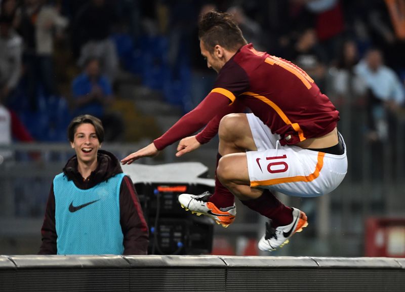 Fancesco Totti, eterno jugador de la Roma