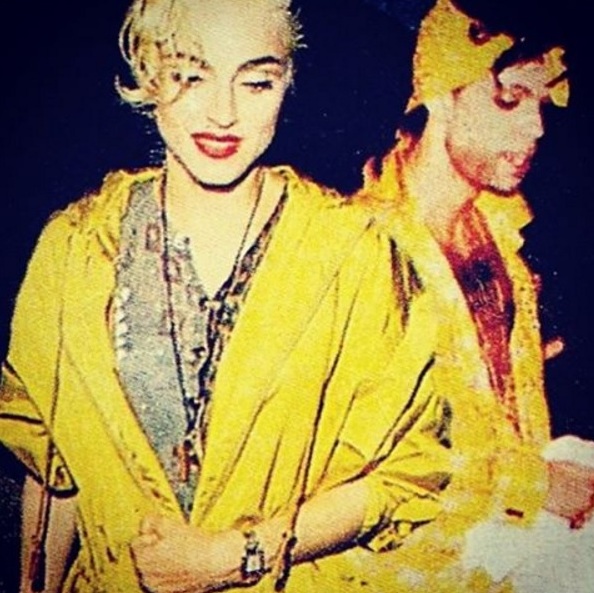 De esta forma Madonna le rindió tributo a Prince. 