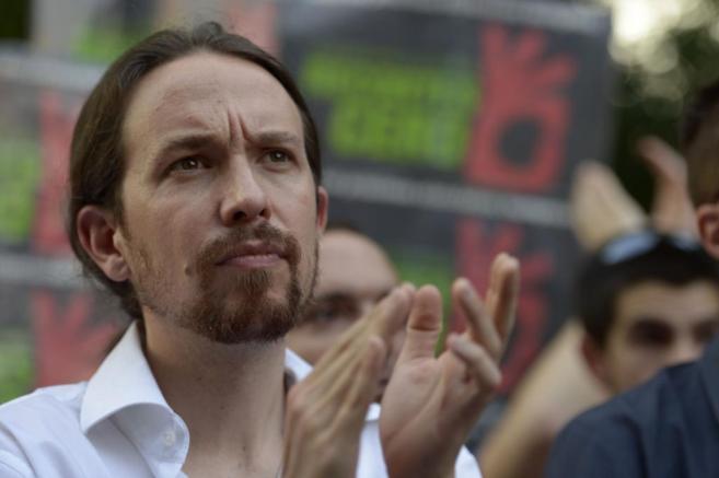 Pablo Iglesias, líder del partido izquierdista Podemos, está dispuesto a pactar una alianza con Izquierda Unida para llegar al poder