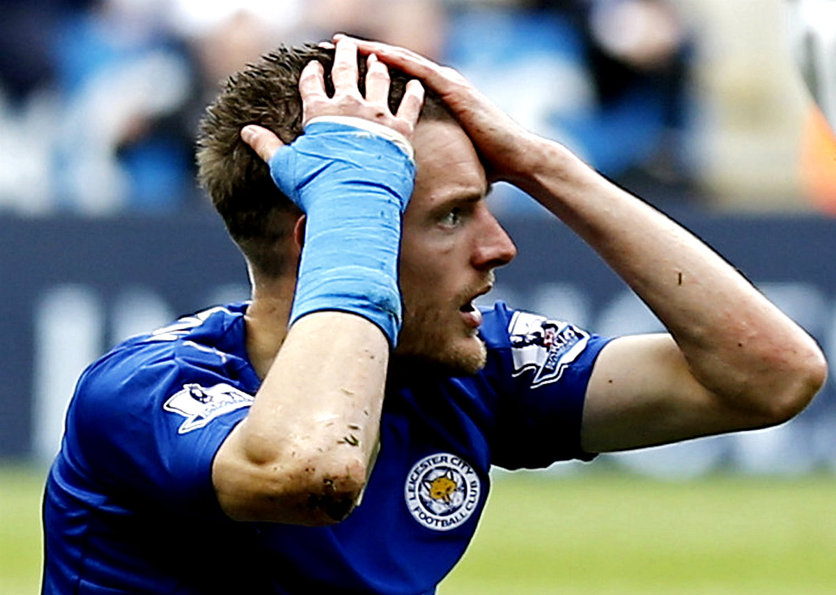 Vardy se perdería dos duelos en PL