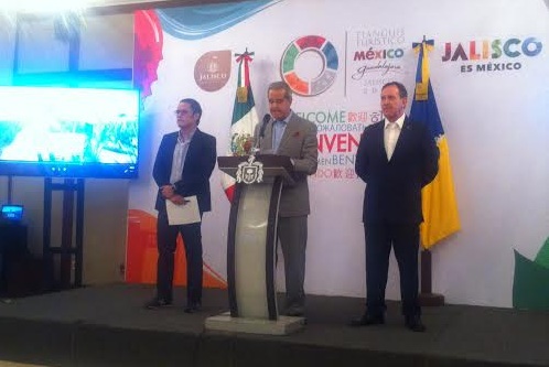 En conferencia de prensa, el secretario de turismo, Enrique Ramos Flores detalló que en este evento demostrarán todos los destinos y atracciones de Ja