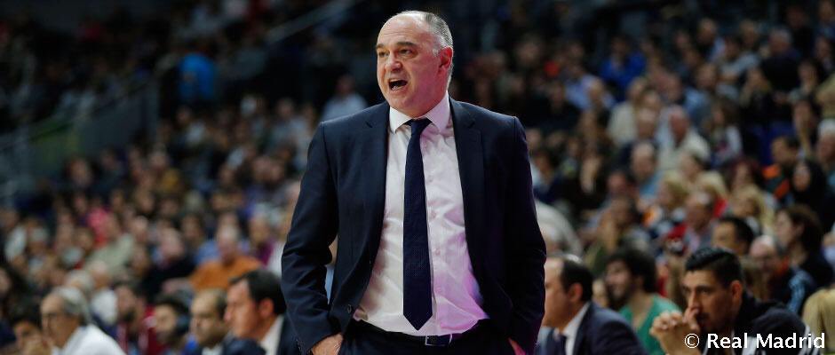 Pablo Laso entrenador del Real Madrid