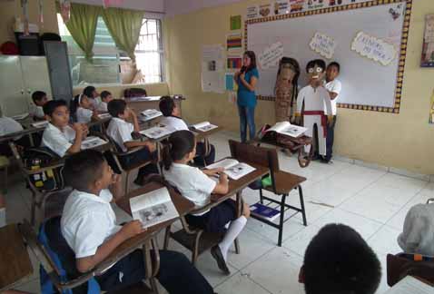 La Secretaría de Educación ha tratado de que los niños de etnias no pierdan aspectos de su identidad.