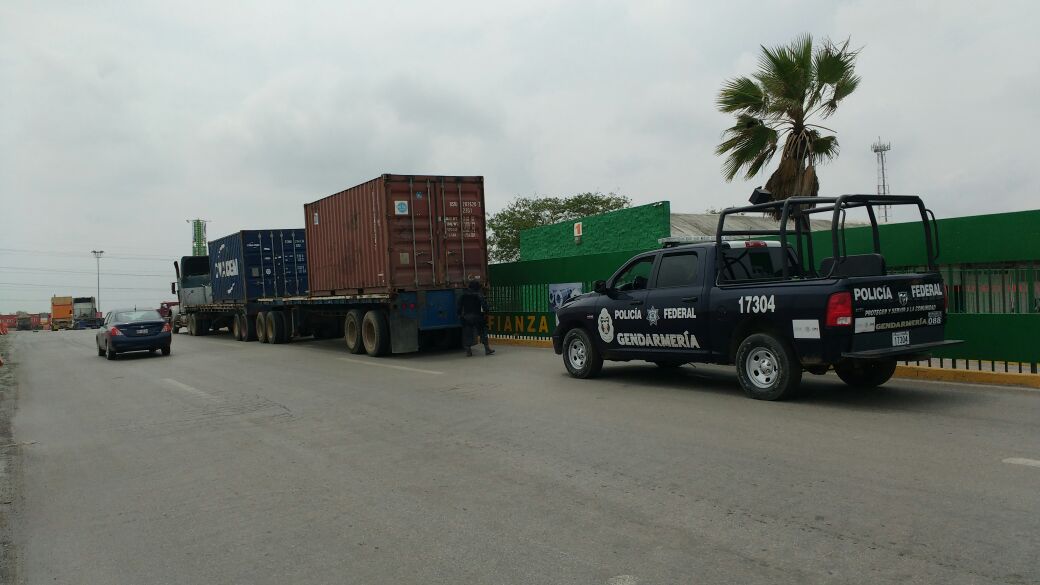 Vehículo recuperado en Tamaulipas