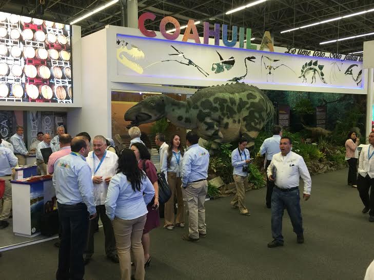 Coahuila en el Tianguis Turístico en Guadalajara. 