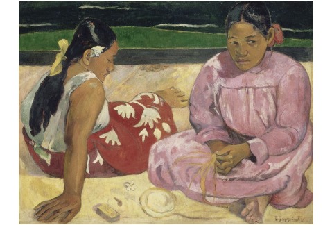 Mujeres de Tahití- Paul Gauguin, 1891