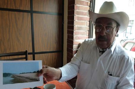 Salvador Navarrete, dirigente campesino en norte de Veracruz.