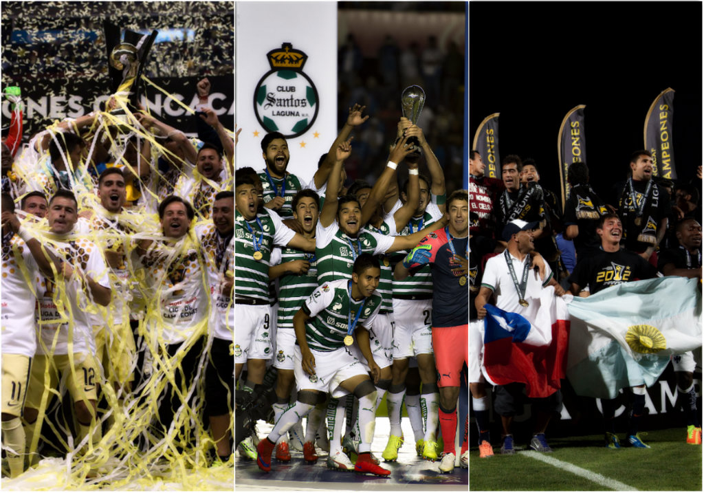 América, Santos y Rayados, los más ganadores en lo que va de la década 