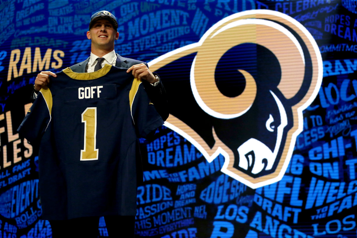 Jared Goff, QB de California, primera selección 