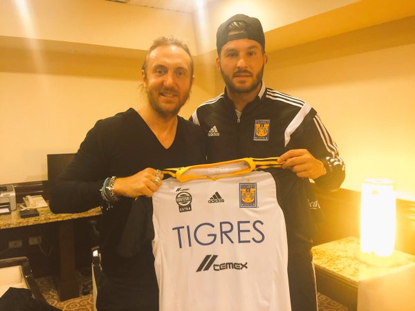 David Guetta y Gignac ya se conocieron  