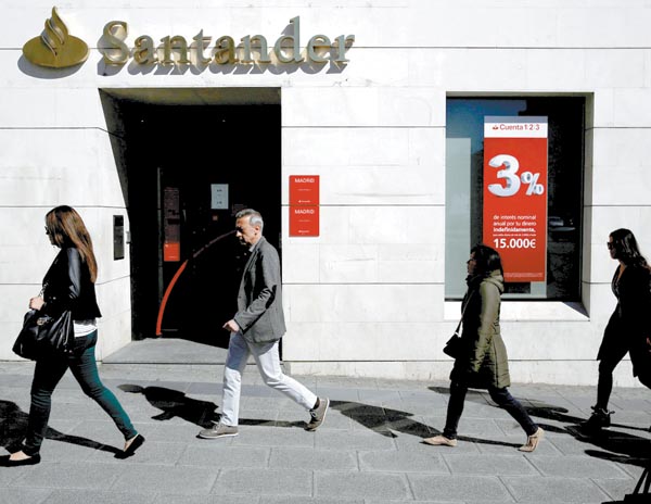 Sucursal de la financiera ibérica. 
