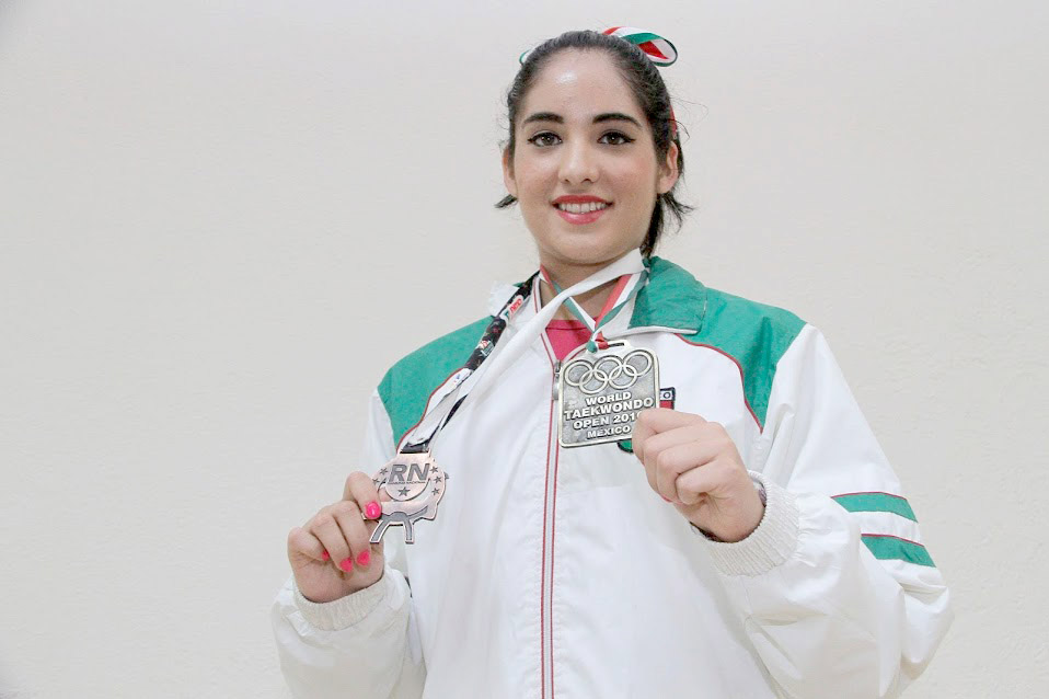 Andrea Carolina Díaz consiguió su boleto a la Olimpiada Nacional 2016.