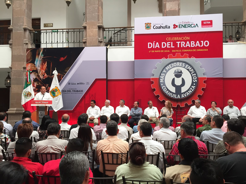 Se comprometió a cuidar los trabajos que se han generado y trabajar para producir las condiciones óptimas de inversión para las empresas.