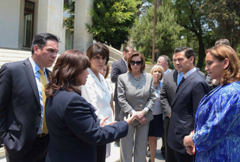 Reunión con Delegación de Congresistas de Estados Unidos en Los Pinos.
