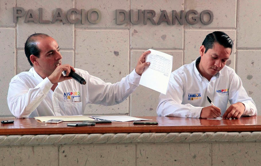 Nuevo dirigente del PAN Gómez Palacio, Mario Nápoles.