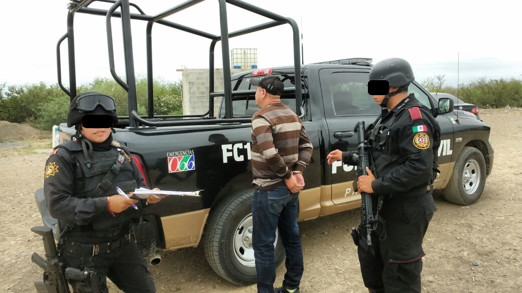 La captura del "Pelón Fantasy" se realizó en el municipio de Zuazua. 