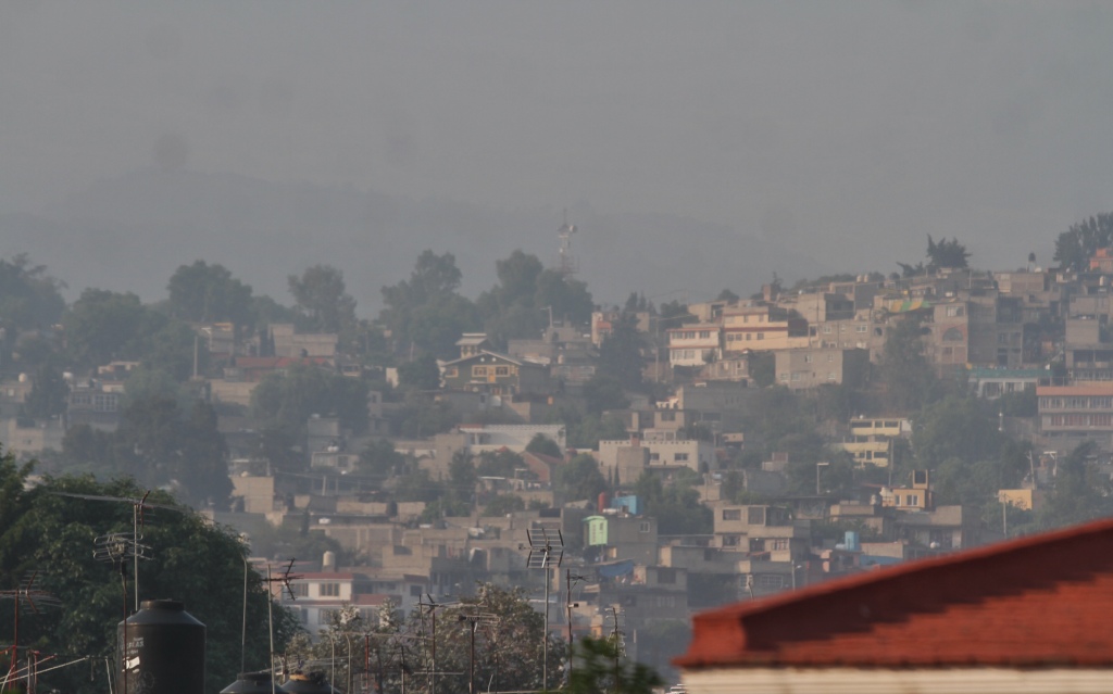 Este lunes se registraron 161 puntos de particulas contaminantes en el aire de la Ciudad de México, por lo que se activó la Fase 1 de contingencia amb