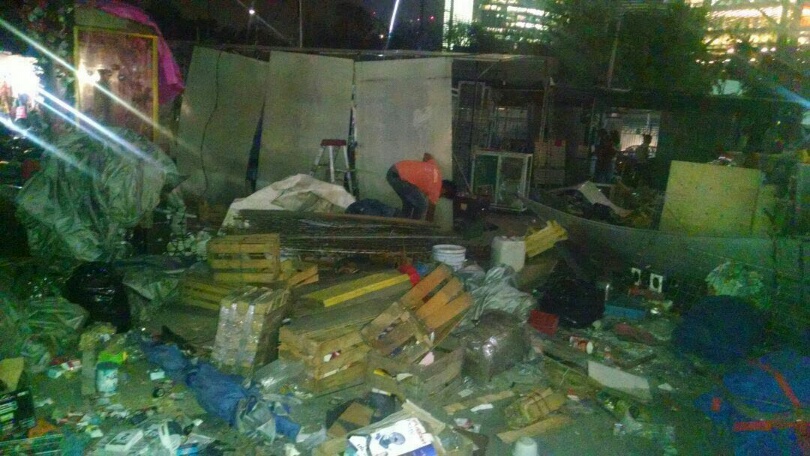 Alrededor de 600 puestos ambulantes fueron retirados de las avenidas Chapultepec, Lieja, Pedro Antonio de los Santos y la lateral de Circuito Interior