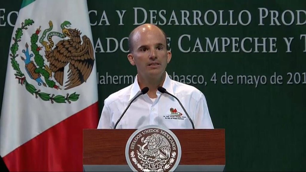 El director general de Pemex, José Antonio González Anaya.