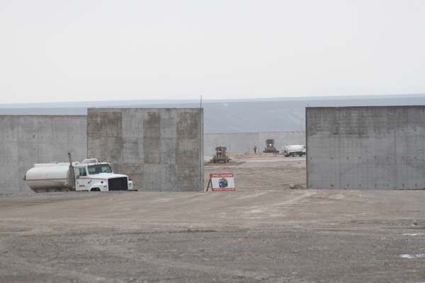 La construcción del centro penitenciario se encuentra detenida.