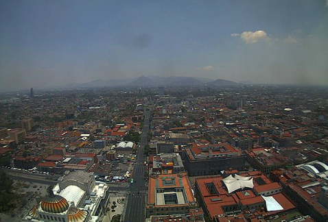 La mayor parte de la Ciudad de México ha mantenido una calidad del aire de regular a mala. 