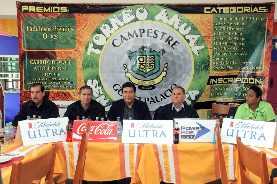 Se tienen inscritos cerca de 100 participantes, la invitación se mantiene abierta a todo golfista.
