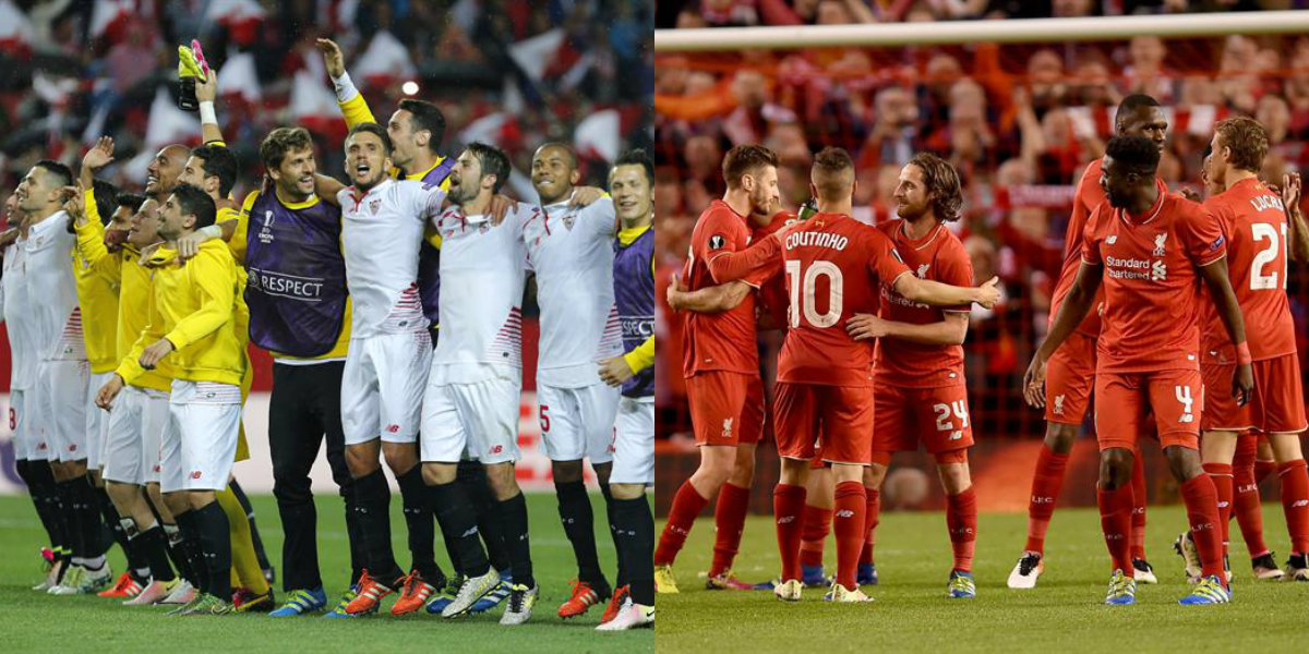 Sevilla y Liverpool, finalistas de la Europa League