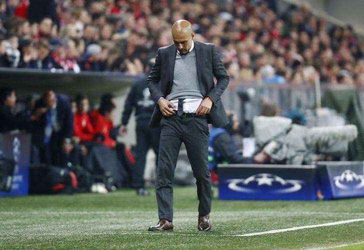 Pep Guardiola, entrenador del Bayern Múnich
