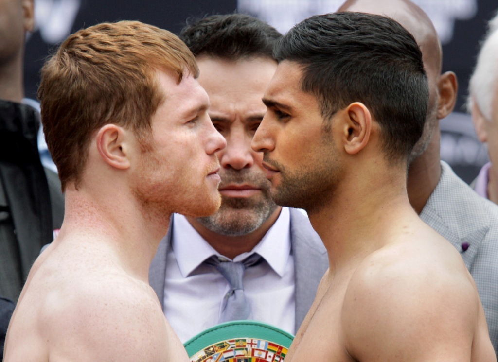 Amir Khan vs. Canelo Álvarez