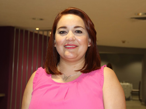 Annia Gómez, secretaria de Promoción Política de la Mujer en la entidad.