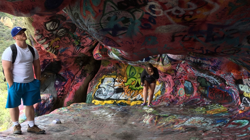 La caverna se encuentra en California y ha sido visitada por miles de seguidores.
